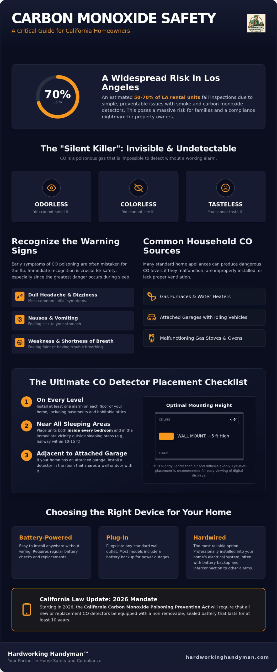 Carbon Monoxide Detector Installation: The Ultimate Home Safety Checklist